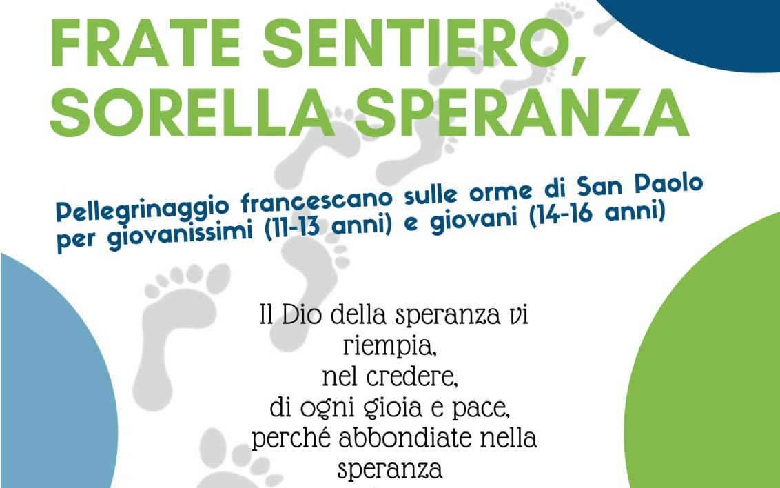 Frate sentiero sorella speranza